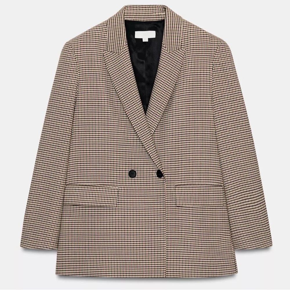 Zara double breasted blazer